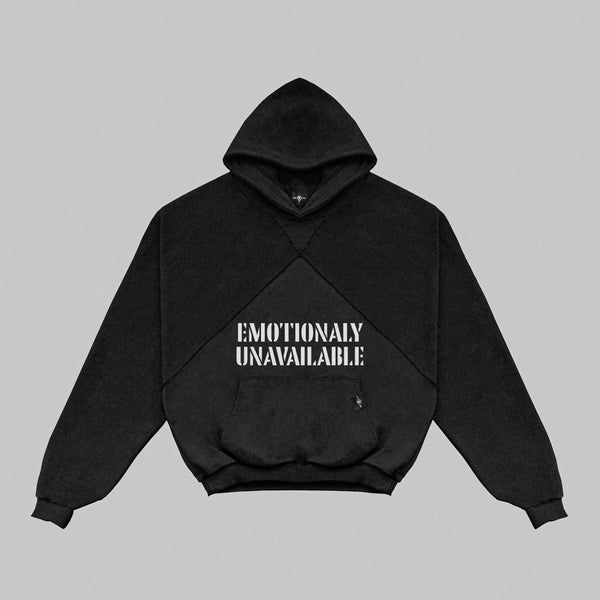 SLIGHTLY DISAPPOINTING HOODIE 1.0 - EMOTIONALY UNAVAILABLE
