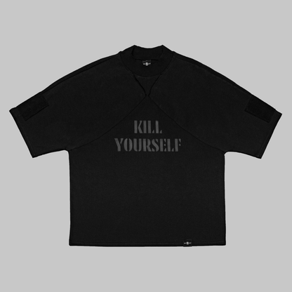 SLIGHTLY DISAPPOINTING T-SHIRT 1.0 - KlLL YOURSELF STEALTH LOGO
