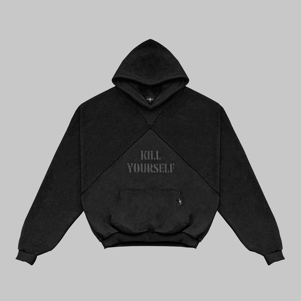 SLIGHTLY DISAPPOINTING HOODIE 1.0 - KlLL YOURSELF STEALTH - SDF.RIP
